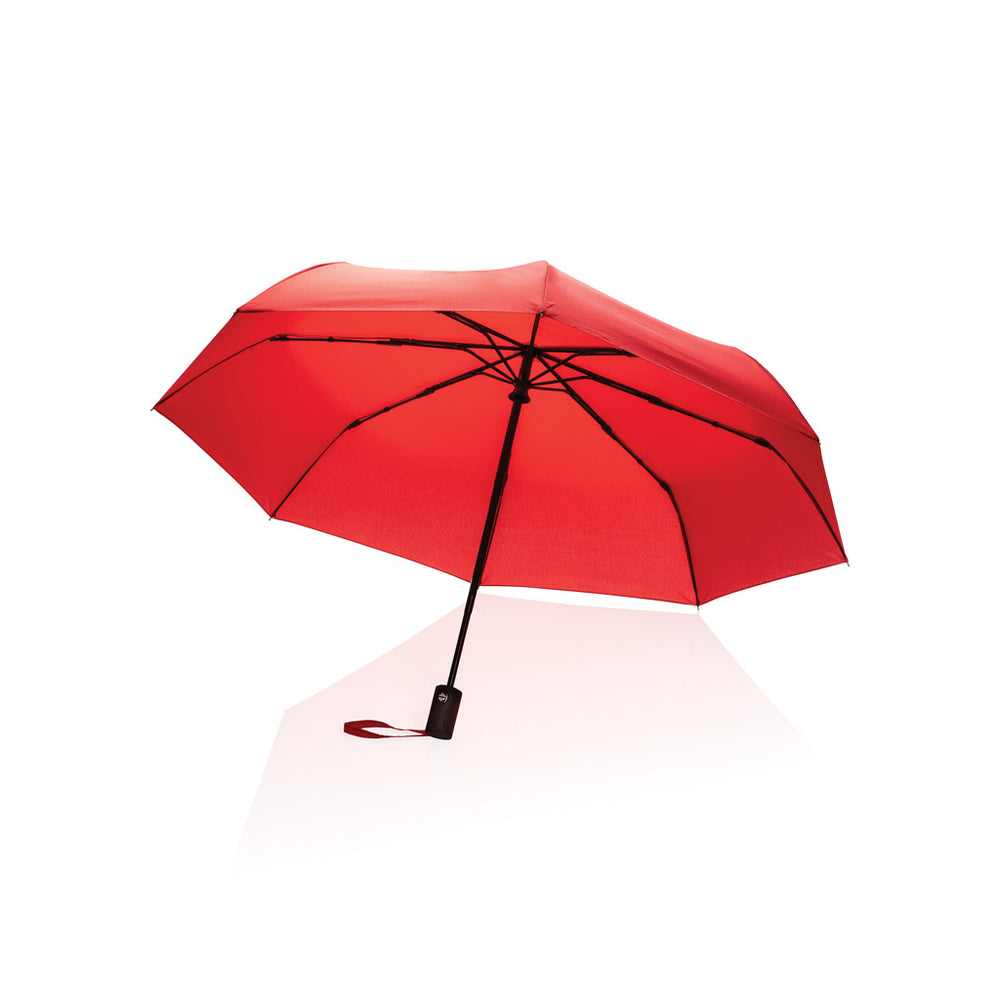 Branded 21" Impact AWARE™ RPET 190T auto open/close umbrella