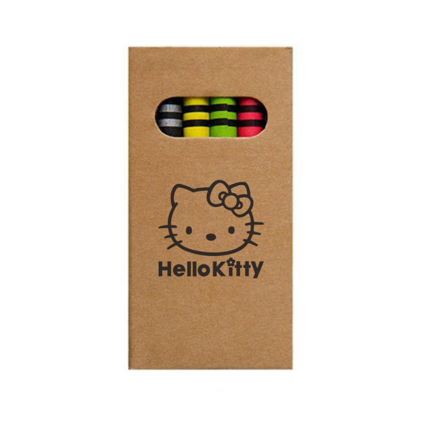 Branded 6 Piece Crayon Set