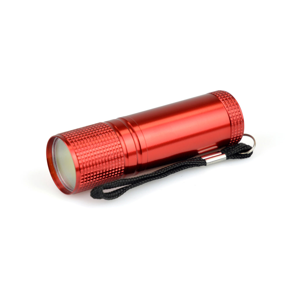 Branded Aspen Aluminium COB Torch with batteries included