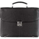 Branded Charles Dickens® leather briefcase