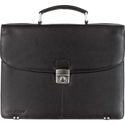 Branded Charles Dickens® leather briefcase