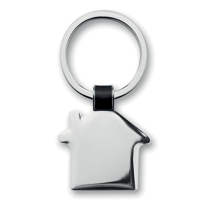 Branded House shaped key ring