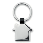 Branded House shaped key ring