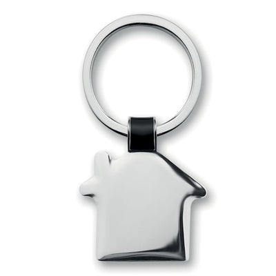 Branded House shaped key ring