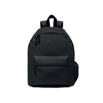 Branded 600D RPET polyester backpack