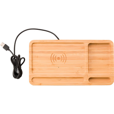 Beauville Bamboo desk organiser