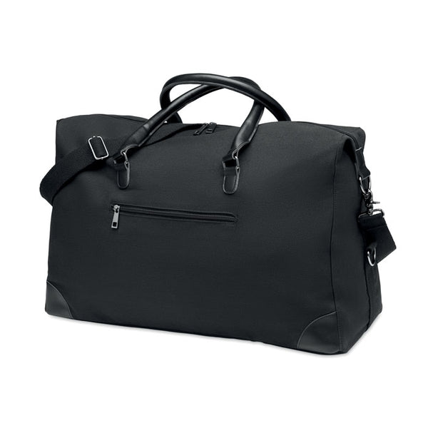 Branded Weekend bag in canvas 340gr/m²