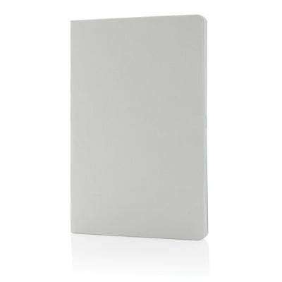 Branded Salton A5 GRS certified recycled paper notebook