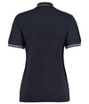 Kustom Kit Ladies St Mellion Tipped Cotton Piqué Polo Shirt Navy/White