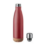 Double wall bottle 500 ml with Cork Base