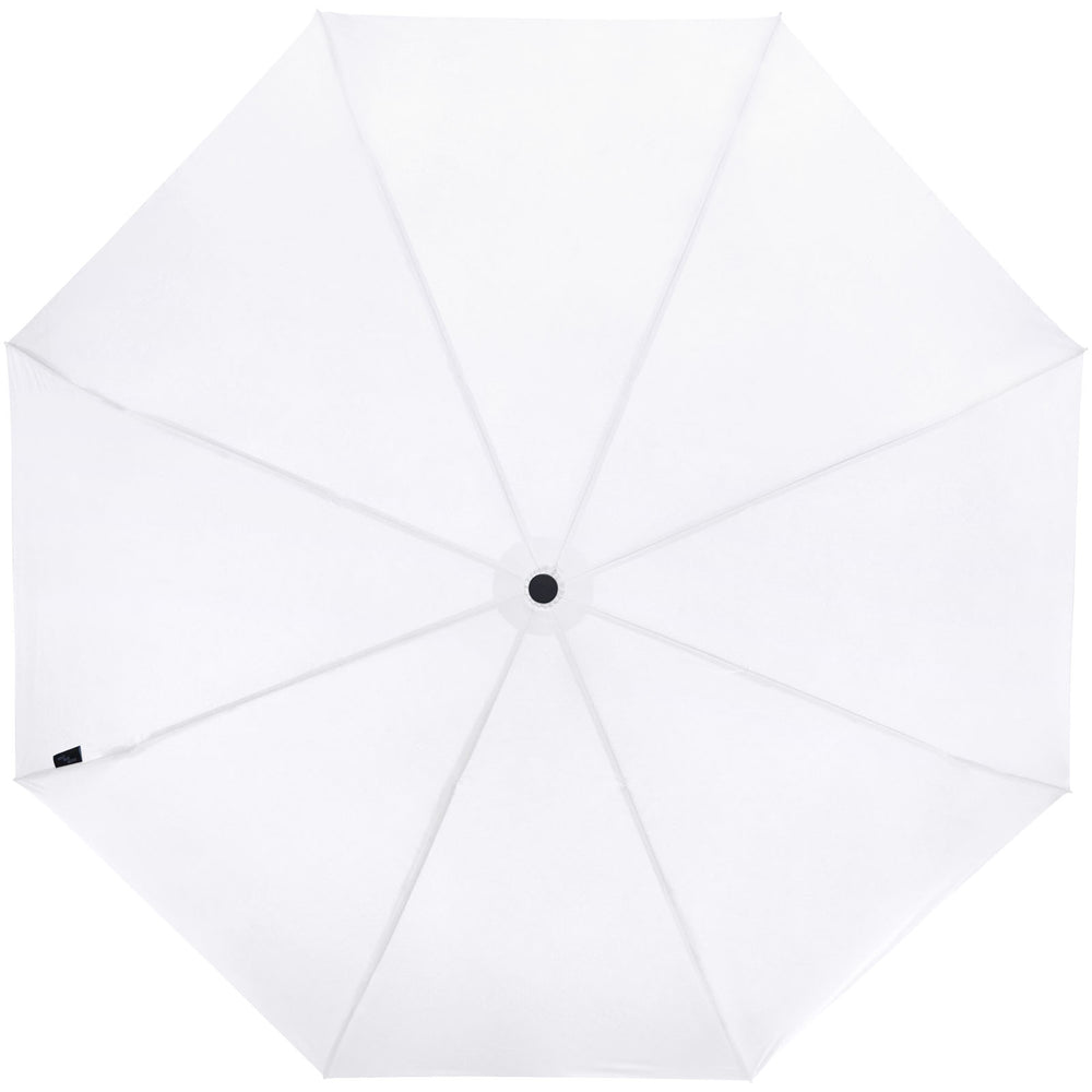 Branded Birgit 21'' foldable windproof recycled PET umbrella