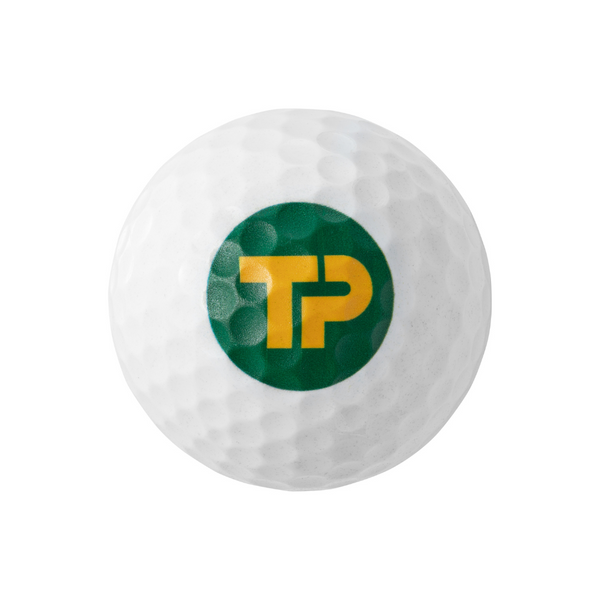 Distance Logo Golf Ball with branding on