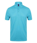 Henbury Slim Fit Stretch Microfine Piqué Polo Shirt