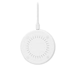 Branded Bamboo and Plastic wireless charger 10W