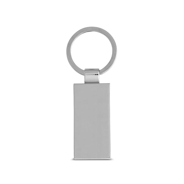 HOMER SQUARE. Rectangular bamboo keyring