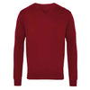 Premier Knitted Cotton Acrylic V Neck Sweater