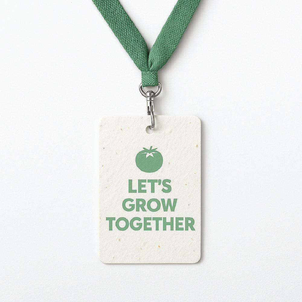 Seed Paper Delegate Badge