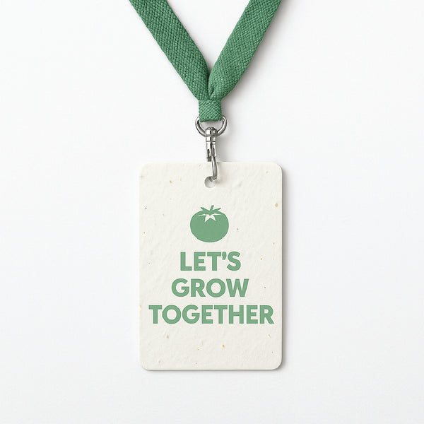 Seed Paper Delegate Badge