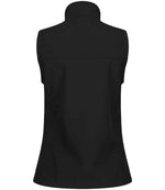 Regatta Ladies Flux Soft Shell Bodywarmer Black/Black