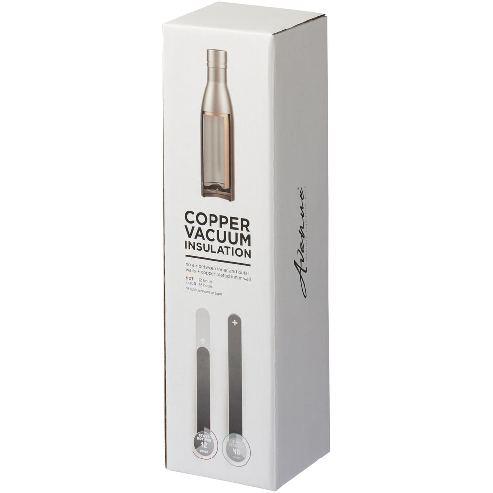 Branded Vasa 500 ml copper vacuum insulated water bottle