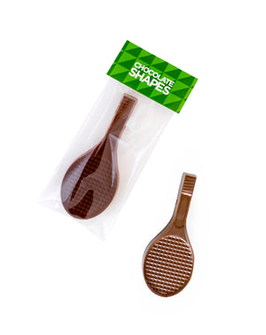 Promotional Chocolate Tennis Racquet.