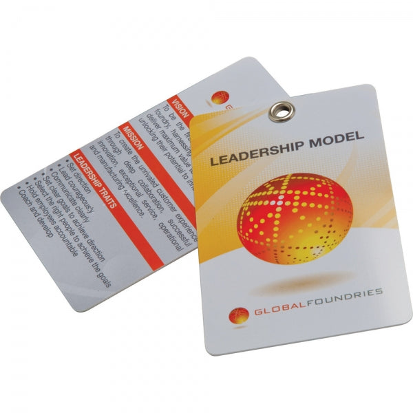 Custom Printed Plastic Cards (86x54mm: 0.76mm Thick)