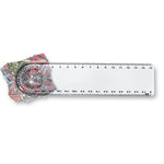 Branded Ruler with magnifier
