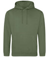 AWDis College Hoodie Earthy Green