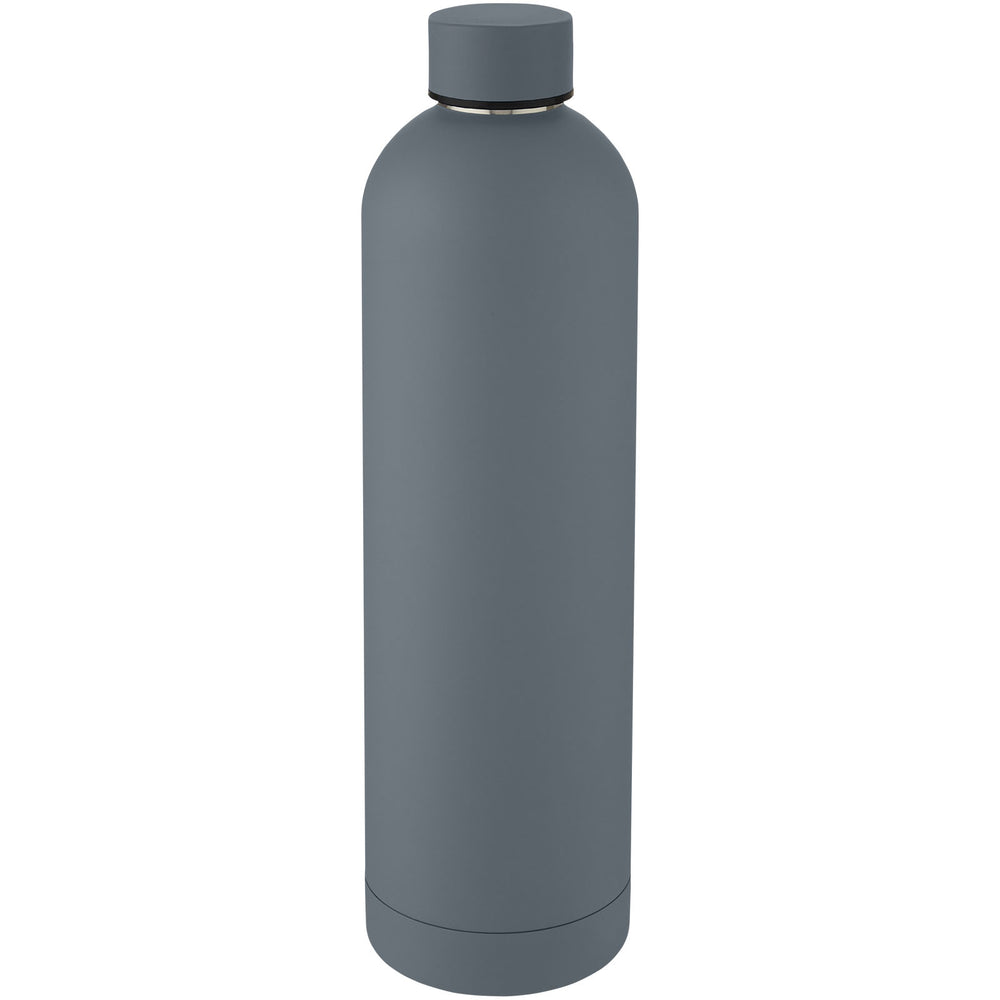 Branded Spring 1 L copper vacuum insulated bottle
