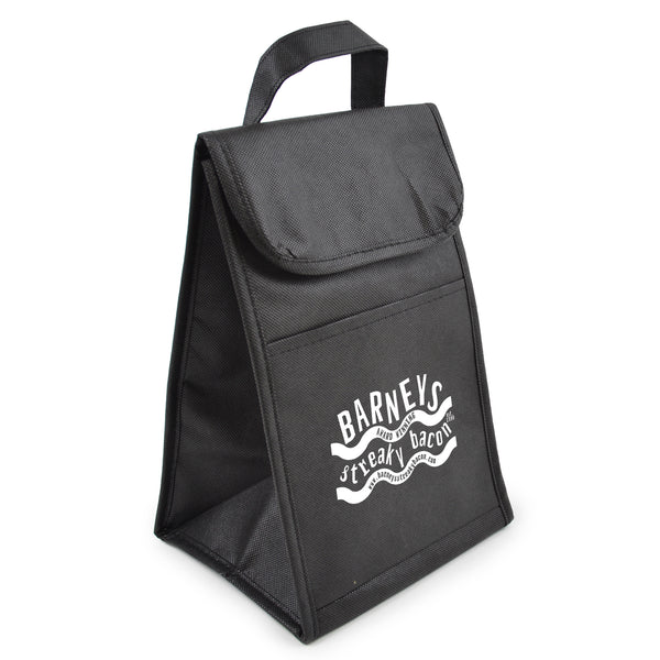 Branded Lawson 80g Non Woven Cooler Lunch Bag with trim
