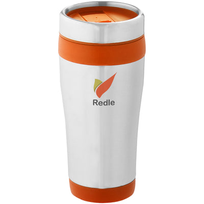 Branded Elwood 410 ml insulated tumbler