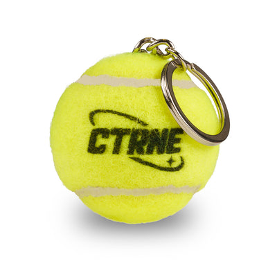 Branded Tennis Ball Keyring