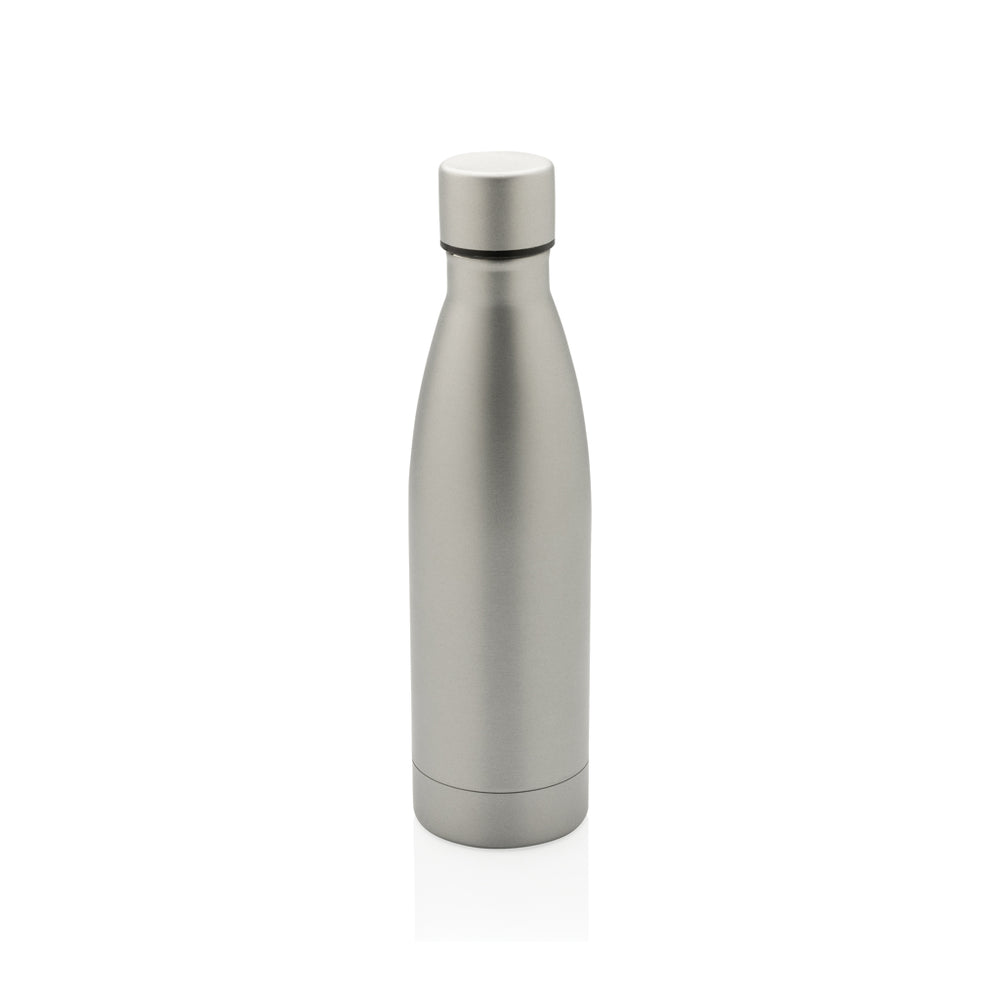 Branded RCS Recycled stainless steel solid vacuum bottle