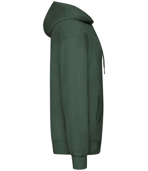 Fruit of the Loom Classic Hooded Sweatshirt Bottle Green