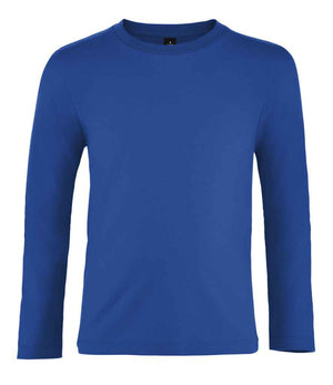 SOL'S Kids Imperial Long Sleeve T-Shirt Royal Blue