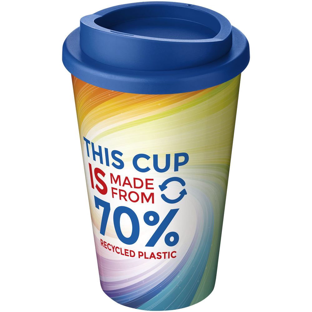 Branded Brite-Americano® Eco 350 ml insulated tumbler