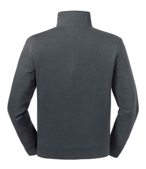 Russell Authentic Zip Neck Sweatshirt