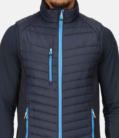 Regatta Navigate Hybrid Bodywarmer Navy/French Blue