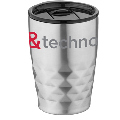 Branded Geo 350 ml copper vacuum insulated tumbler