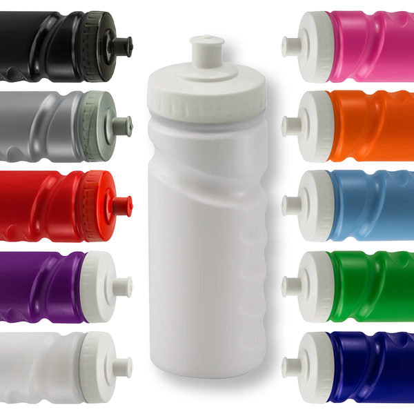 Branded 500ml Finger Grip Bottle