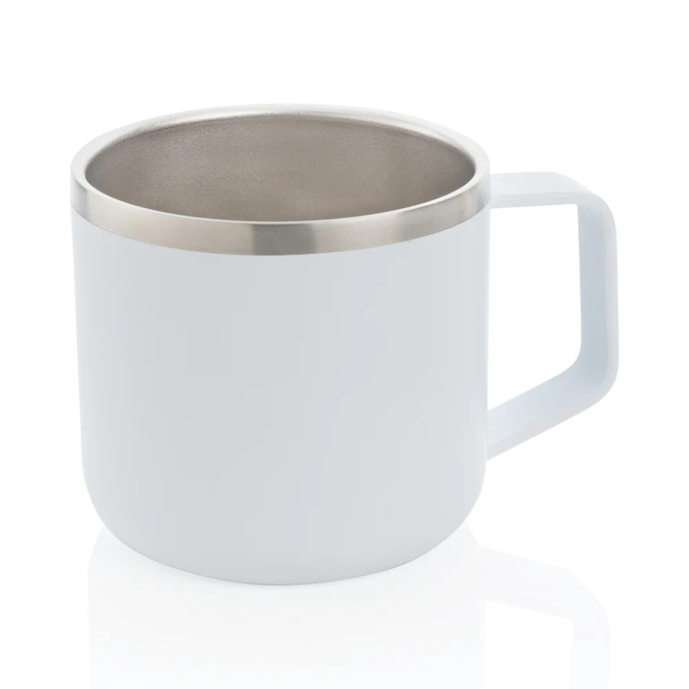 Branded Stainless steel camp mug