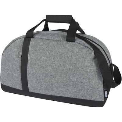 Branded Reclaim GRS recycled two-tone sport duffel bag 21L