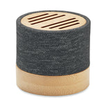 Branded Bamboo RPET wireless speaker
