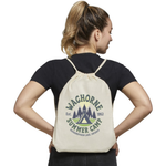 Branded Oregon 100 g/m² cotton drawstring backpack 5L