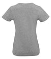 SOL'S Ladies Imperial V Neck T-Shirt Grey Marl