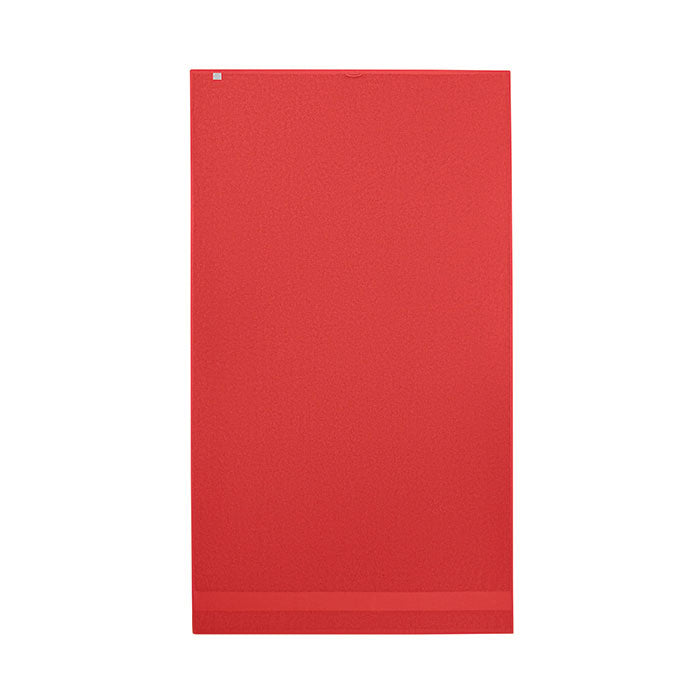 Towel organic cotton 180x100cm Red