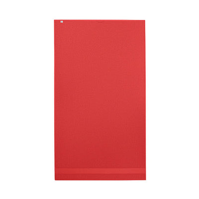 Towel organic cotton 180x100cm Red