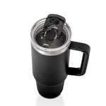 Grande 880ml recycled insulated cup with straw