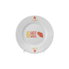 Branded Winged 6 Inch Plate