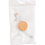 Briggeford Bamboo extendable charging cable